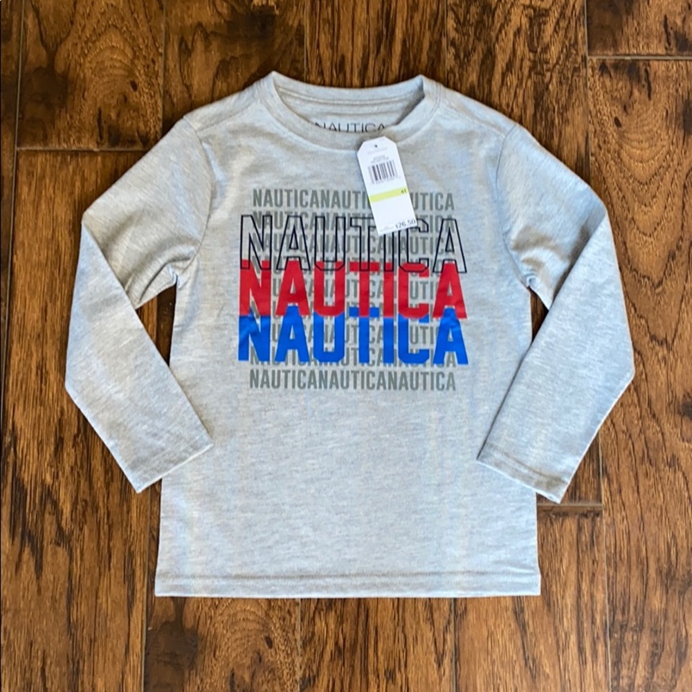 NWT!!  Nautica boys shirt size 4T